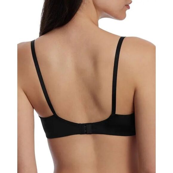 Skarlett Blue NWT Entice Lace Balconette Bra Black/Rose 34B - Picture 3 of 6